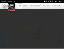 Tablet Screenshot of muscleactivation.com